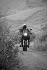 Moto aventura sierra de Lima, Peru