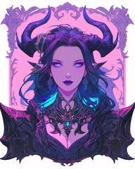 Witch symmetry layout illustration