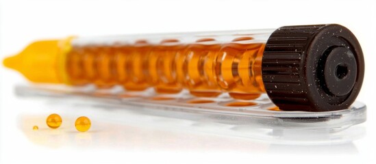 96 well microplate containing biological samples and a PCR well plate With copyspace for text , isolated on white background,  , copy space, copy space for text,