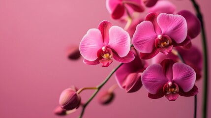 21. A bright orchid-purple background with faint diagonal lines for a modern look