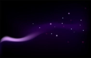 Elegant gradient background in dark purple colors with sparse lights.