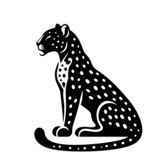 black and white tiger