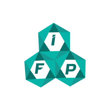 IFP creative minimalist letter logo. IFP unique vector initials alphabet letter logo design