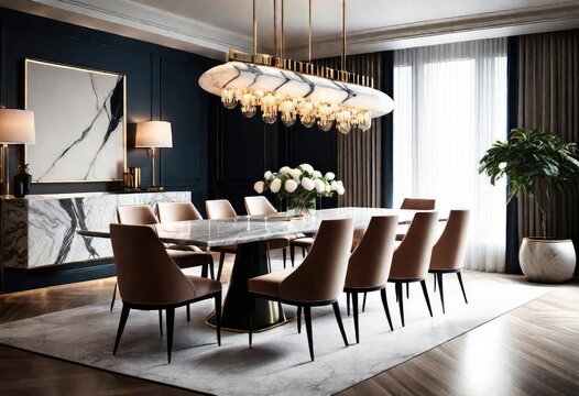 A dynamic brainstorming room with modular furniture, writable surfaces on walls and tables, colorful bean bag chairs, and a ceiling-mounted projector for collaborative ideation sessions