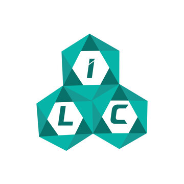 ILC creative minimalist letter logo. ILC unique vector initials alphabet letter logo design