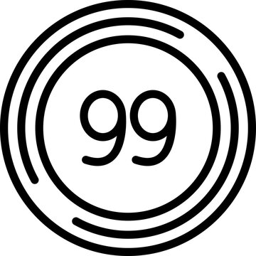 Ninety nine Icon