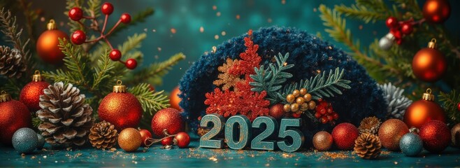 Festive 2025 new year celebration decor