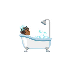 Naklejka premium Bathtub Emoji 