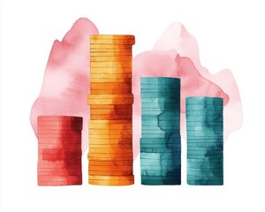 Alternative investments, rare items, expressive watercolor ideas