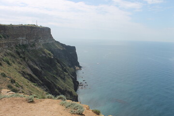 rocky seashore