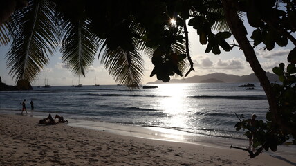 Seszele Seychelles krajobrazy plaże ocean © Grzegorz
