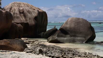 Seszele Seychelles krajobrazy plaże ocean © Grzegorz