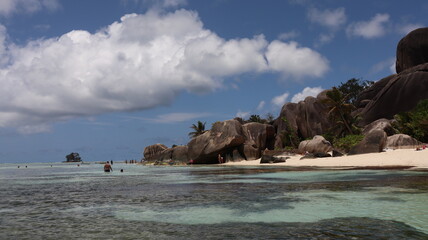 Seszele Seychelles krajobrazy plaże ocean © Grzegorz