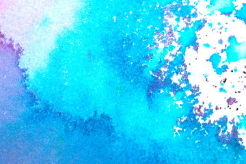 Explosion of Watercolor Paint Powder Pastel Multicolour Background Creative Pop of Color