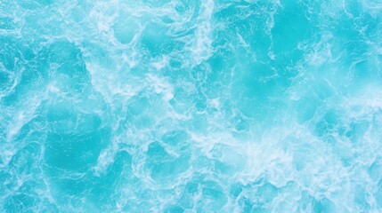 Obraz premium Tranquil Ocean Surface with Gentle Waves and Bright Blue Tones