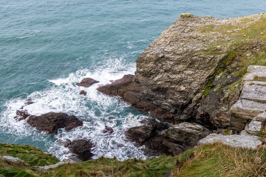 rocks and sea