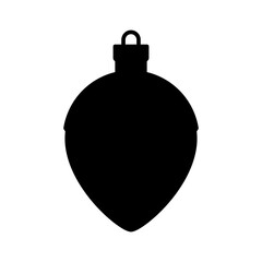 Christmas ball icon vector. christmas toy illustration sign. new Year symbol.