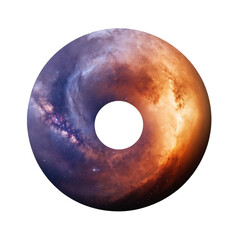 galaxy donut transparent