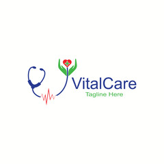 Creating the VitalCare Logo: A Thoughtful and Innovative Design Showcasing Wellness, Trust, and Excellence in Modern Healthcare Solutions