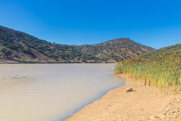 A Lake in the Mountains of Haouaria, Tunisia