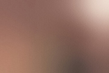 Mocha gradient. Digital noise, grain texture. Nostalgia, vintage, retro. Abstract background. Earthy aesthetic wallpaper. Trendy earth tones. Warm brown, milk chocolate, coffee colors