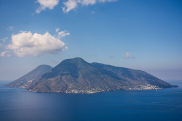 view from the top of the volcano
