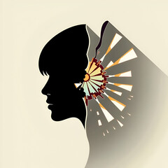 silhouette of a person