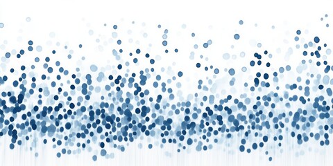 Abstract design with blue dots on white background
