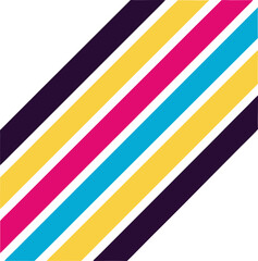 Abstract Diagonal Stripes Colorful, Bold, Graphic Design Pattern