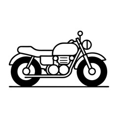 Obraz premium Triumph Bonneville T100 vector illustration