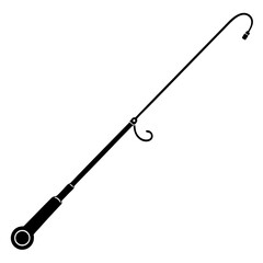 Fishing rod - Illustration
