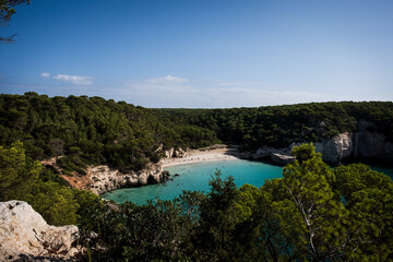 view on the camino de cavalls menorca