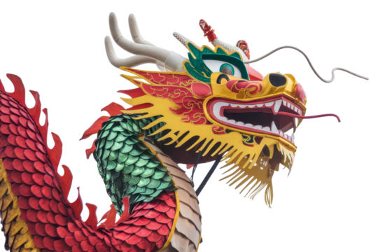 Vibrant dragon dance performance cultural festival art installation outdoor event spectacular view celebration of tradition