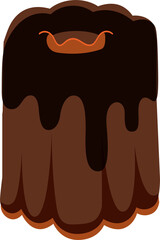 Canele is a French Christmas dessert.