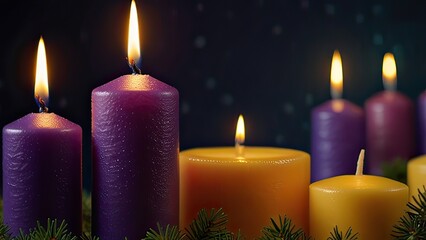 christmas background with christmas balls