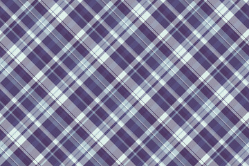 Handkerchief background fabric tartan, scrap pattern check vector. Ribbon texture textile plaid seamless in pastel and indigo colors.