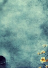 Nature flowers arranged in a pink and white bouquet, set against a green background as floral art for spring