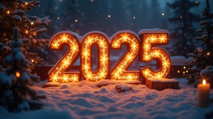 Happy new year christmas