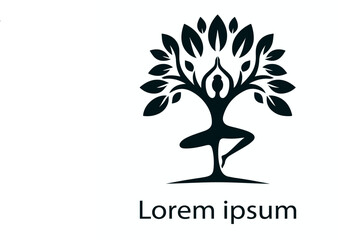 Obraz premium yoga tree