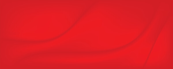 Red soft luxury geometric abstract background with waves effect.