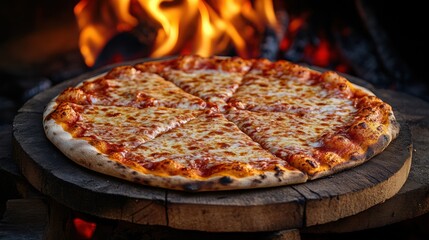 Wood-Fired Cheese Pizza