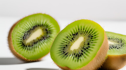 kiwi isolated on white background