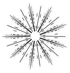 black and white background with stars