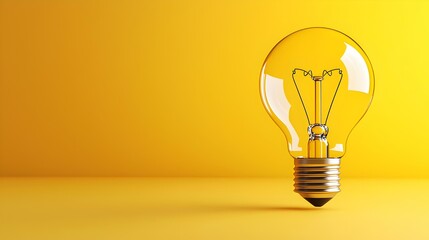 3D Rendering of a Loading Bar Nearing Completion with Bright Yellow Background