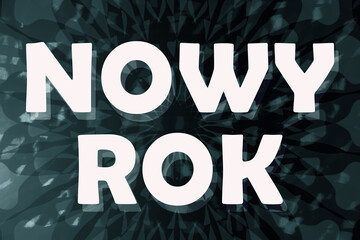 Fototapeta na wymiar Nowy rok