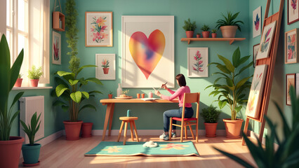 Creative Art Therapy for Mental Health