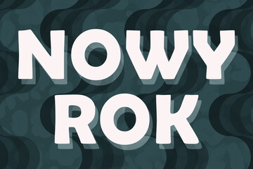 Fototapeta na wymiar Nowy rok