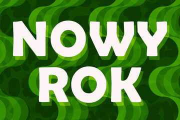 Fototapeta na wymiar Nowy rok