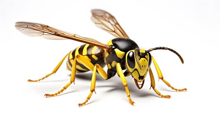 Close up Image Of A Wasp Or Hornet