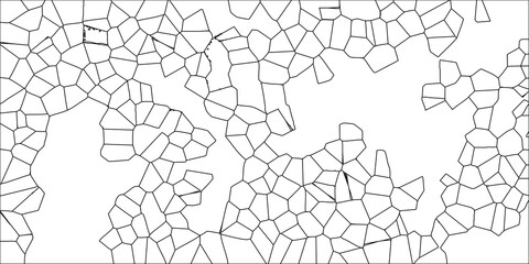 Retro White Camouflage Seamless Vector Pattern with Honeycomb Texture, Broken Glass Quartz natural fragment Cement kitchen decor, white marble bath floor. Fabric vintage print.